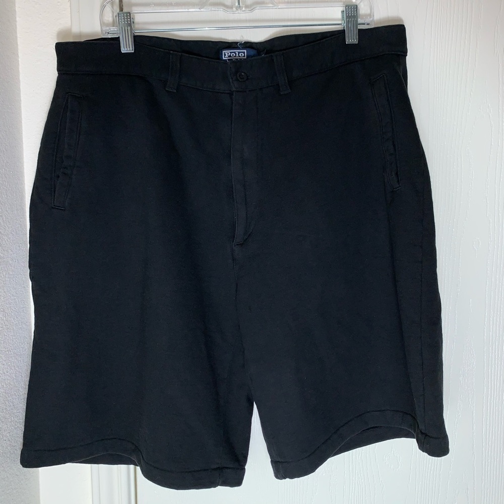 Polo Ralph Lauren Black Chino Shorts. Size XXL